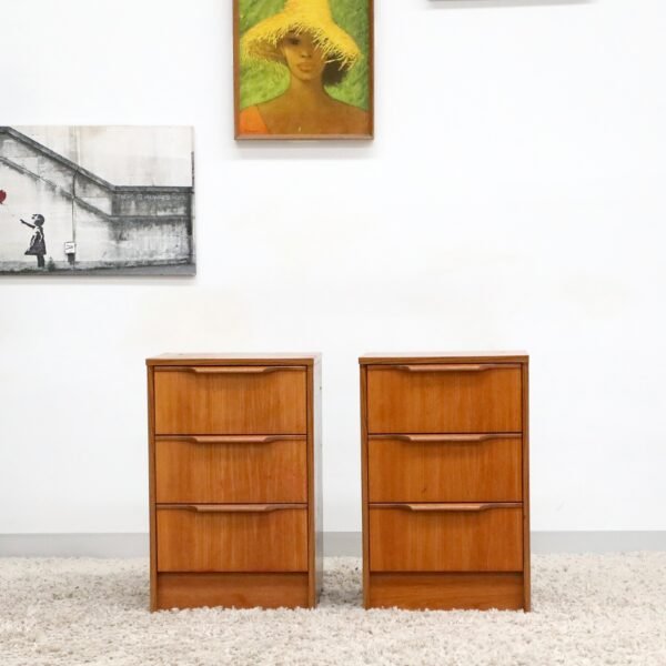 RETRO VINTAGE QUEEN BEDHEAD WITH DRAWERS - Image 3