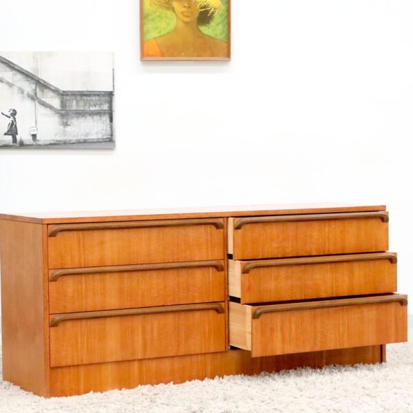 Retro Vintage Midcentury Reliance Chest Of Drawers Dresser - Image 6