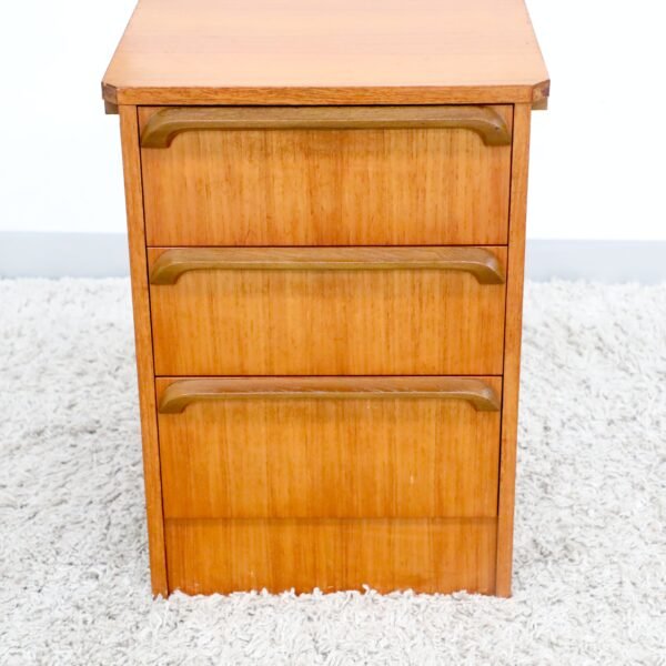 Retro Vintage Single Bedside Table - Image 4