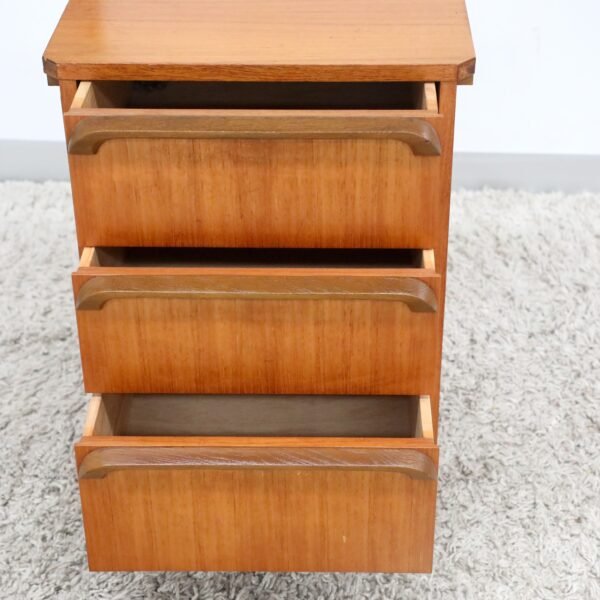 Retro Vintage Single Bedside Table - Image 5