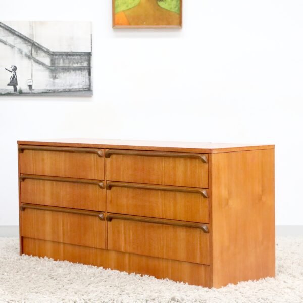 Retro Vintage Midcentury Reliance Chest Of Drawers Dresser - Image 11