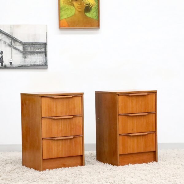 RETRO VINTAGE QUEEN BEDHEAD WITH DRAWERS - Image 10