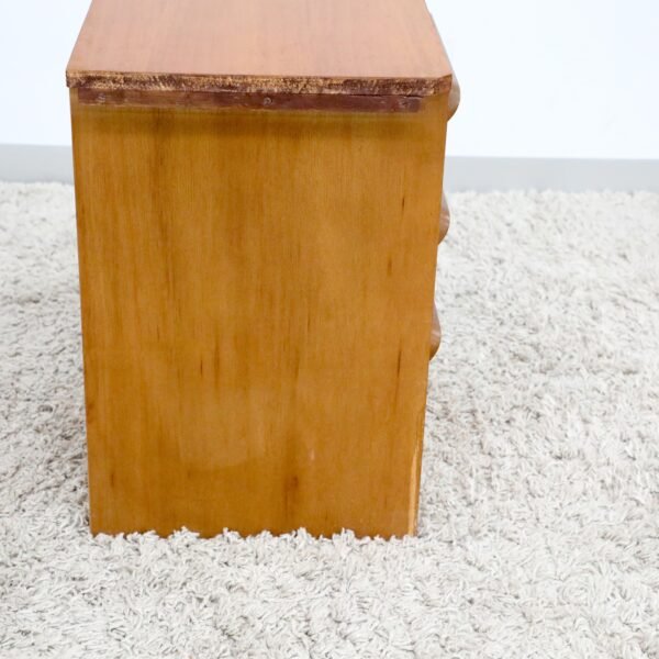 Retro Vintage Single Bedside Table - Image 9