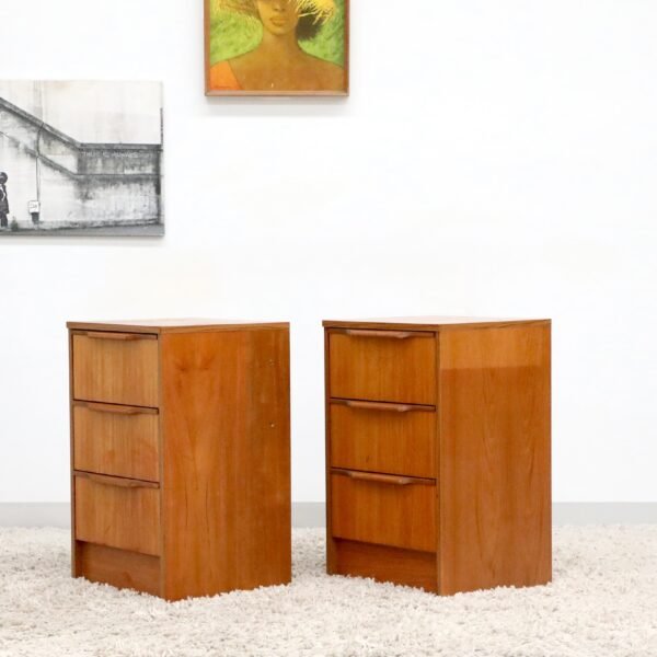 RETRO VINTAGE QUEEN BEDHEAD WITH DRAWERS - Image 14