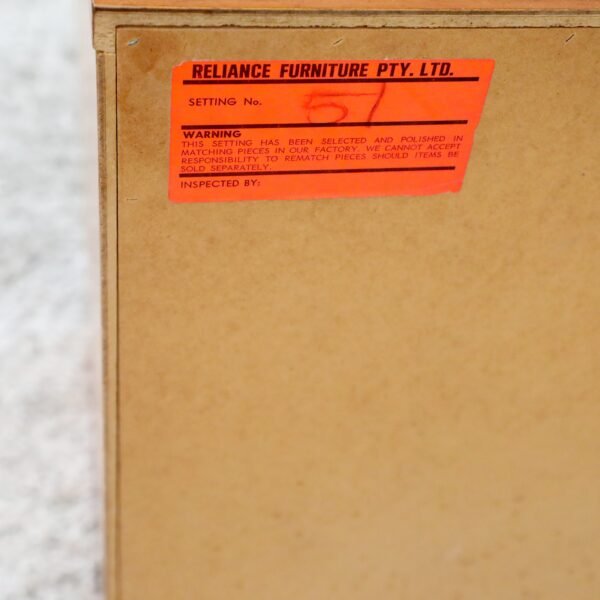 Retro Vintage Midcentury Reliance Chest Of Drawers Dresser - Image 15