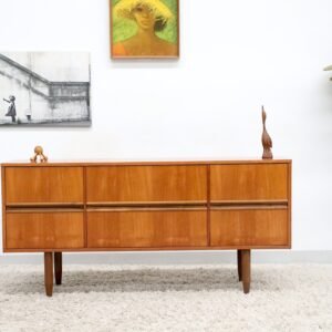 RETRO VINTAGE MIDCENTURY RELIANCE CHEST OF DRAWERS TV UNIT