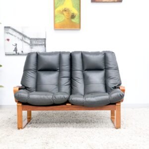 RETRO VINTAGE MID CENTURY TESSA DENVER 2 SEATER SOFA