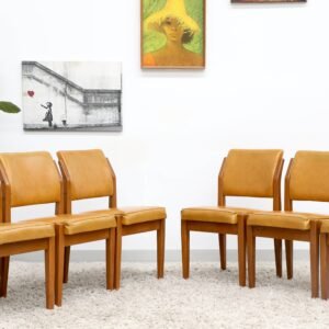 RETRO VINTAGE MID CENTURY DINING CHAIRSx6