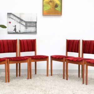 RETRO VINTAGE CHISWELL DINING CHAIRS X6