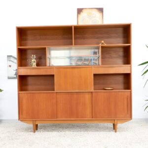 Retro Vintage JOHN GRIMES Book Shelf Wall Unit Room Divider