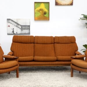 Retro Tessa T21 3 Seater Sofa and Pair of Armchairs