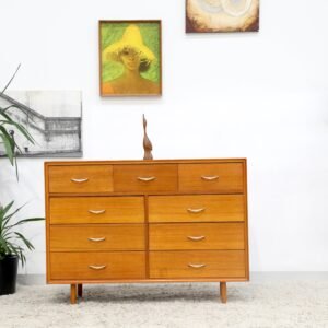 Retro Vintage Mid Century Mentone Chest of Drawers