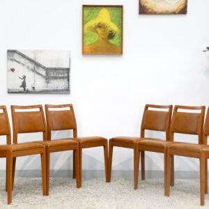 Retro Vintage NOBLETT Dining Chairsx6