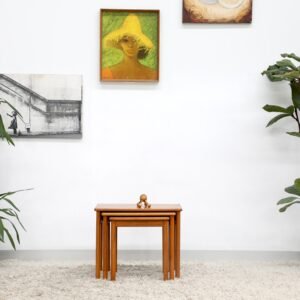 Retro Vintage Mid Century Nest of Coffee Tables
