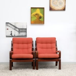 Retro Vintage Tessa T6 Pair of Armchairs