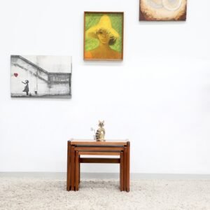 Retro Vintage Nest of Coffee Tables