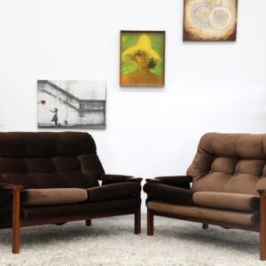 Retro Vintage TESSA T1 Pair of 2 Seater Sofa