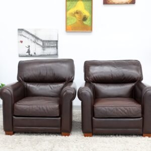 Retro Vintage MORAN Pair of Armchairs