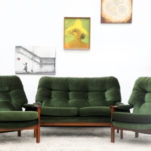 Vintage Tessa T1 2 Seater Sofa & Pair of Armchairs