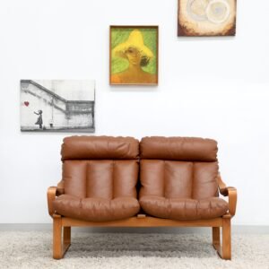 Retro Vintage Tessa Stockholm 2 Seater Sofa